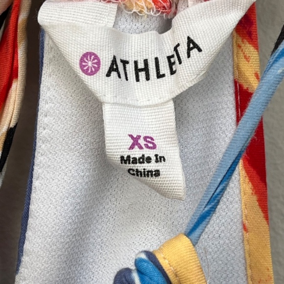 Athleta Sunset Ikat Maxi Dress Size XS - Picture 6 of 8